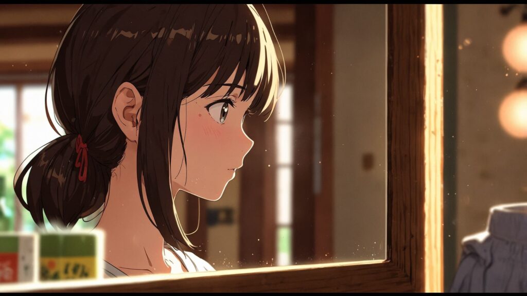 優しい自己対話の鏡