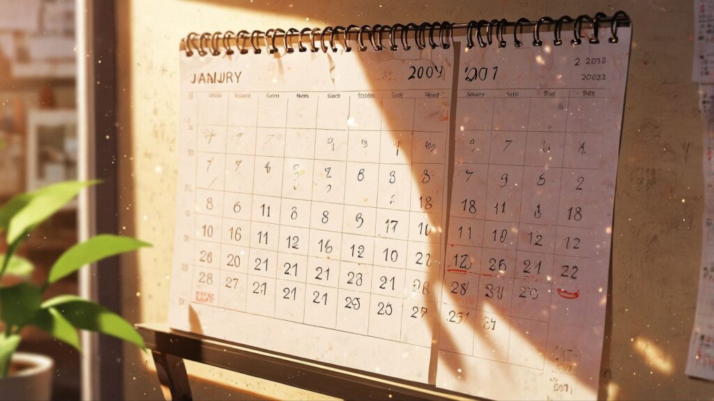 白紙の1月1日