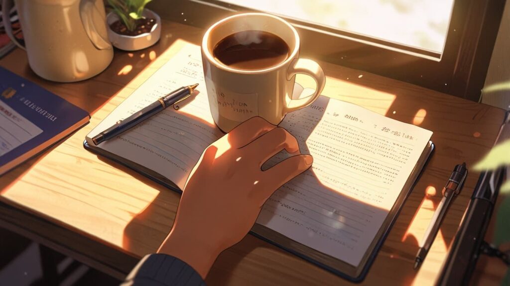 朝のルーティンとコーヒー