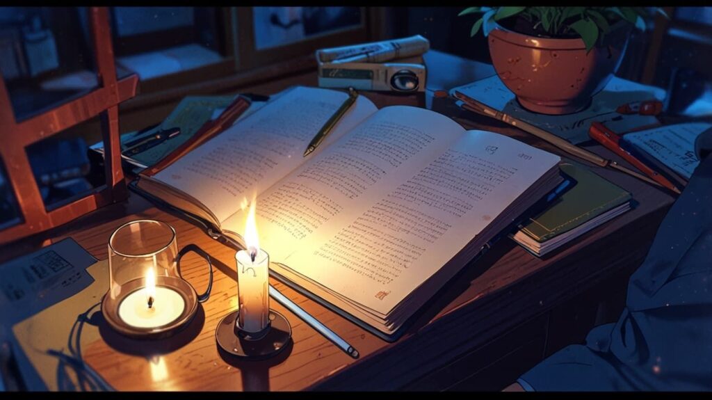 夜の読書と内省
