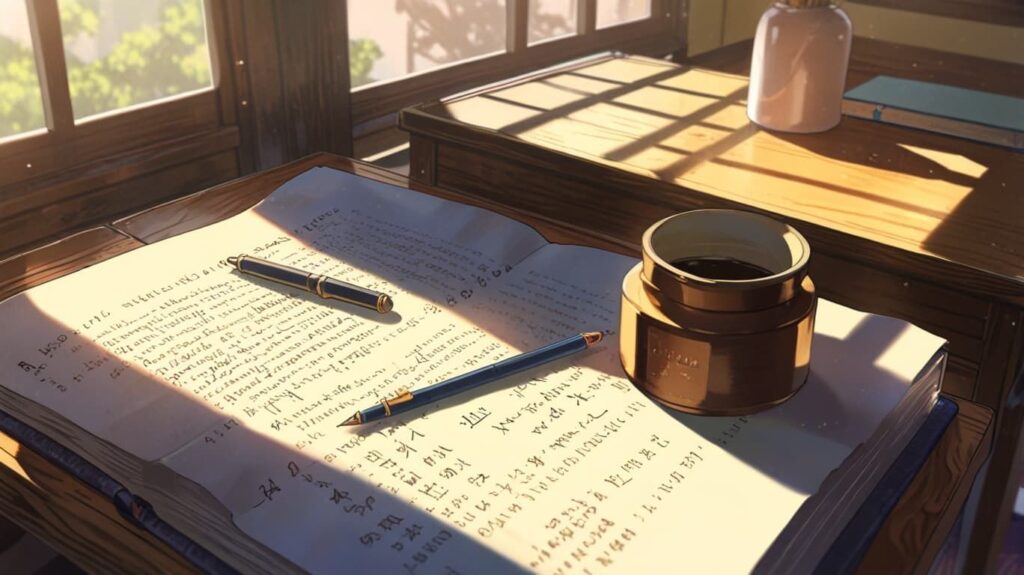 古い日記の記憶